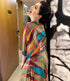 (@Debina Bonnerjee) Stripe Technicolour Coord Set